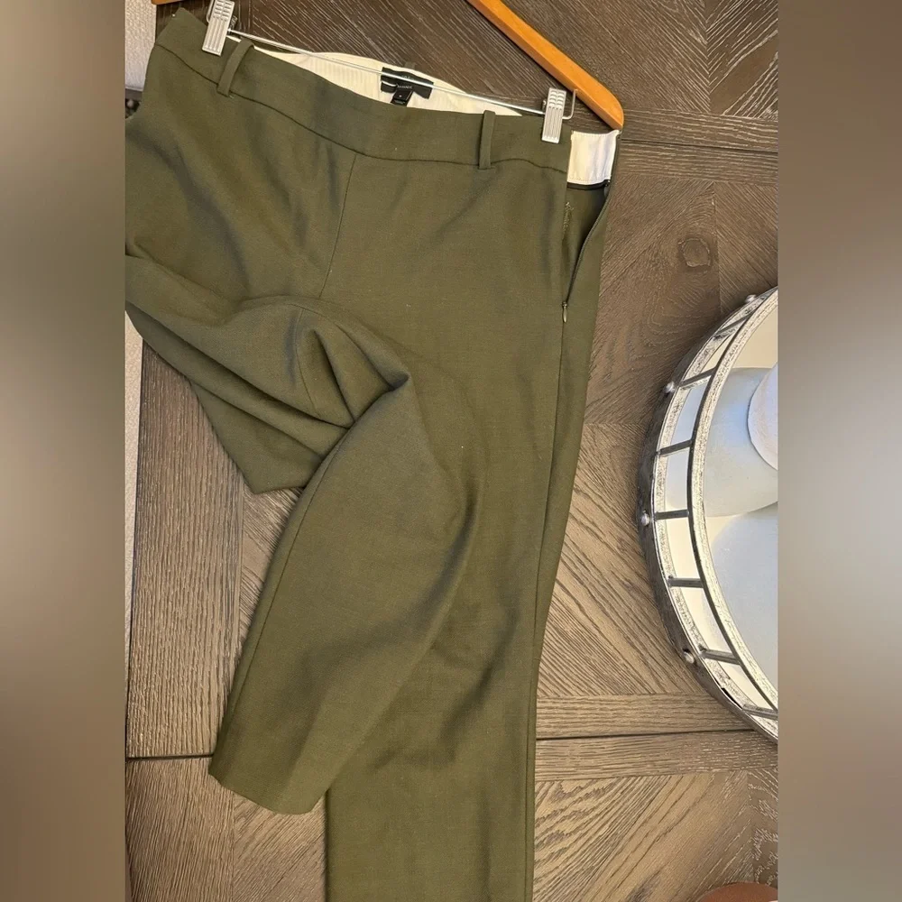 J Crew Minnie pants green